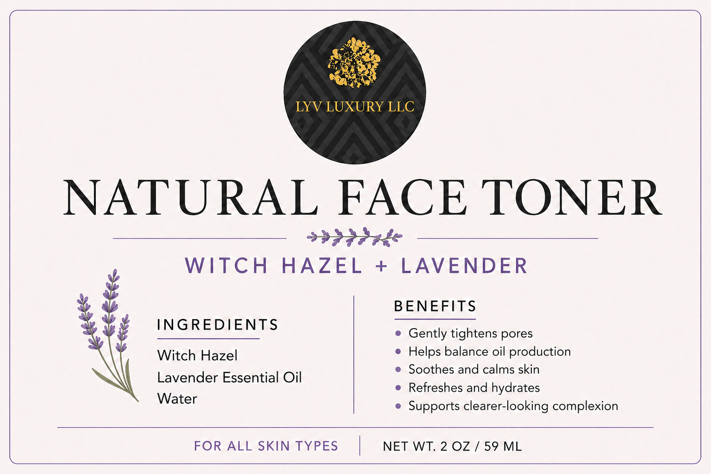 #2 NATURAL FACE TONER