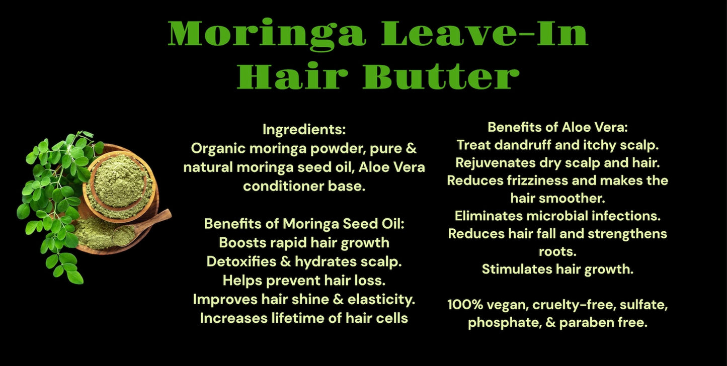 MORINGA LEAVE IN HAIR BUTTER