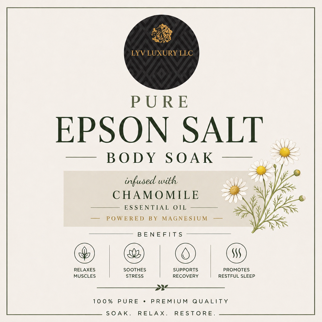 CHAMOMILE BATH SOAK