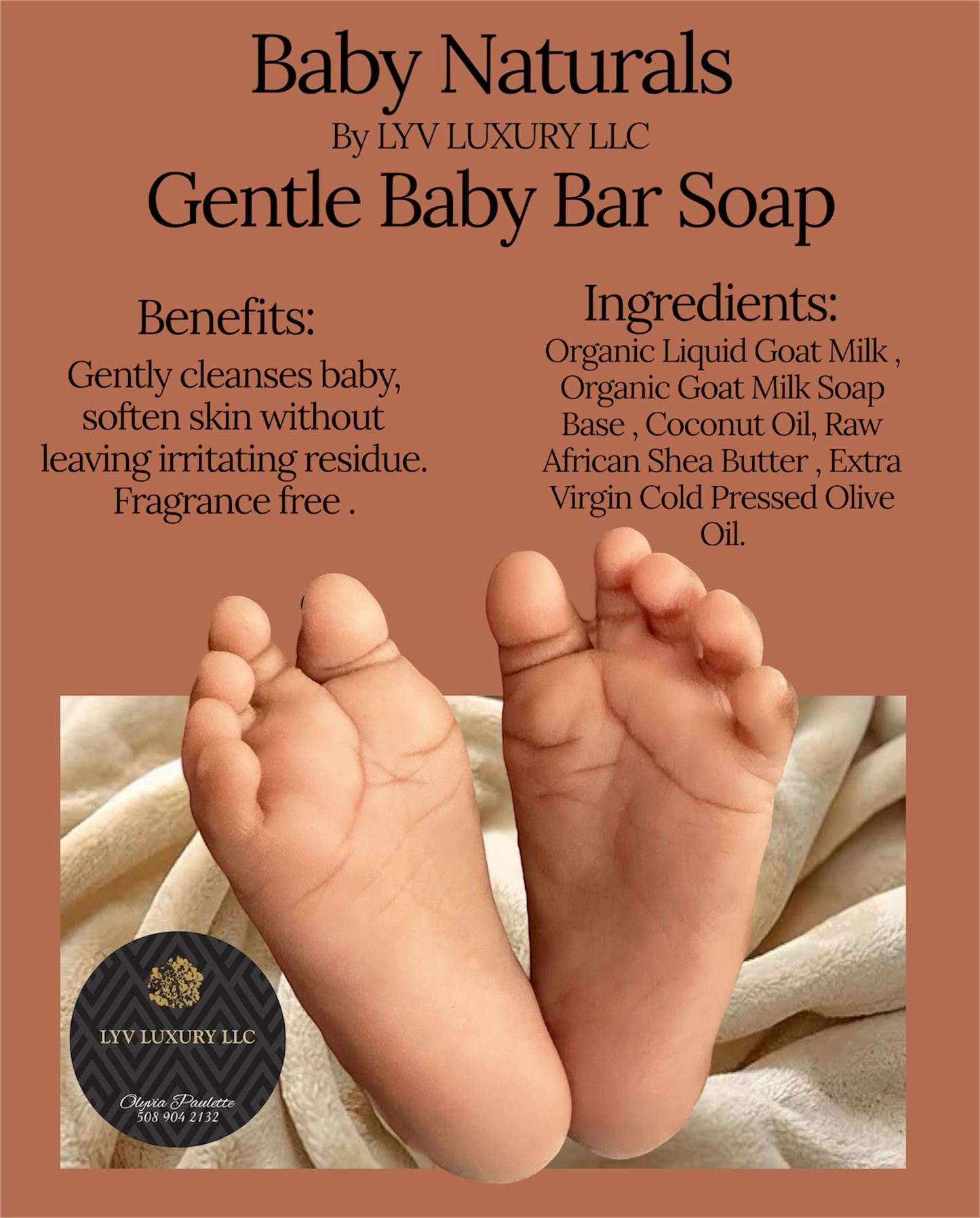 BABY GENTLE BAR SOAP