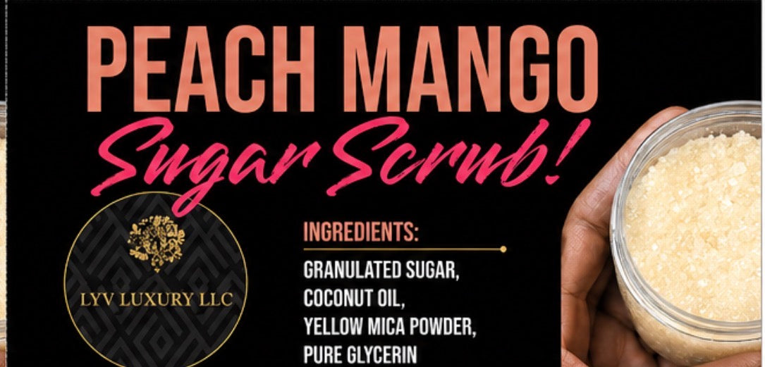 #4 PEACH MANGO SUGAR SCRUB