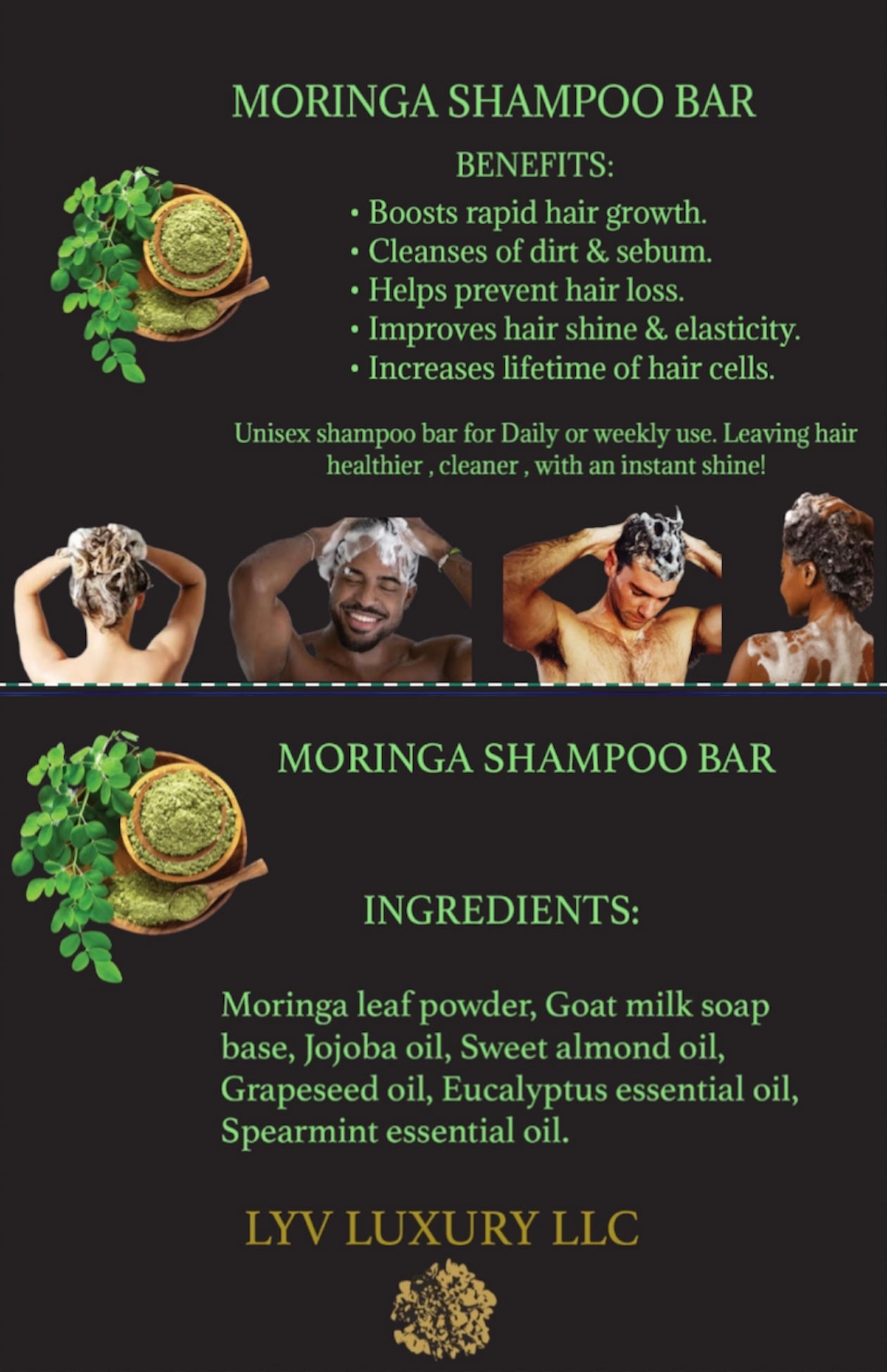 #6 MORINGA SHAMPOO BAR