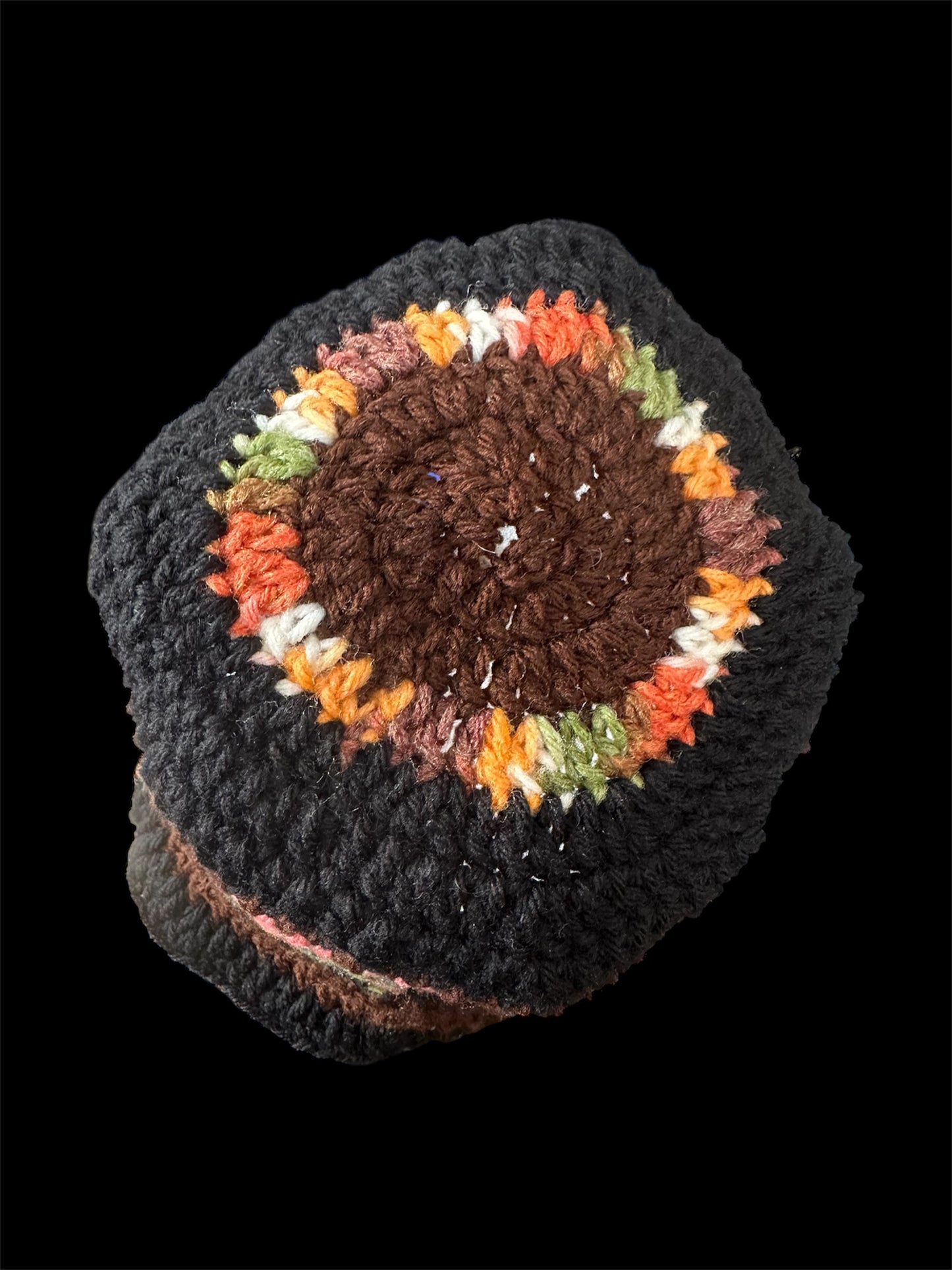 #5 MULTI-COLORED CHROCHET HAT