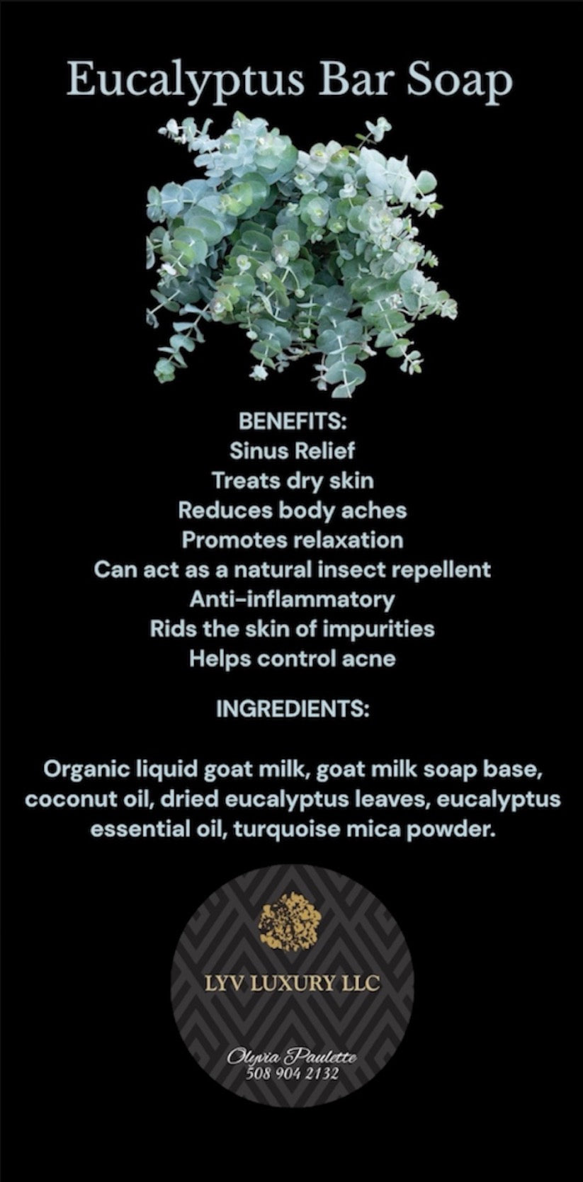 EUCALYPTUS BAR SOAP