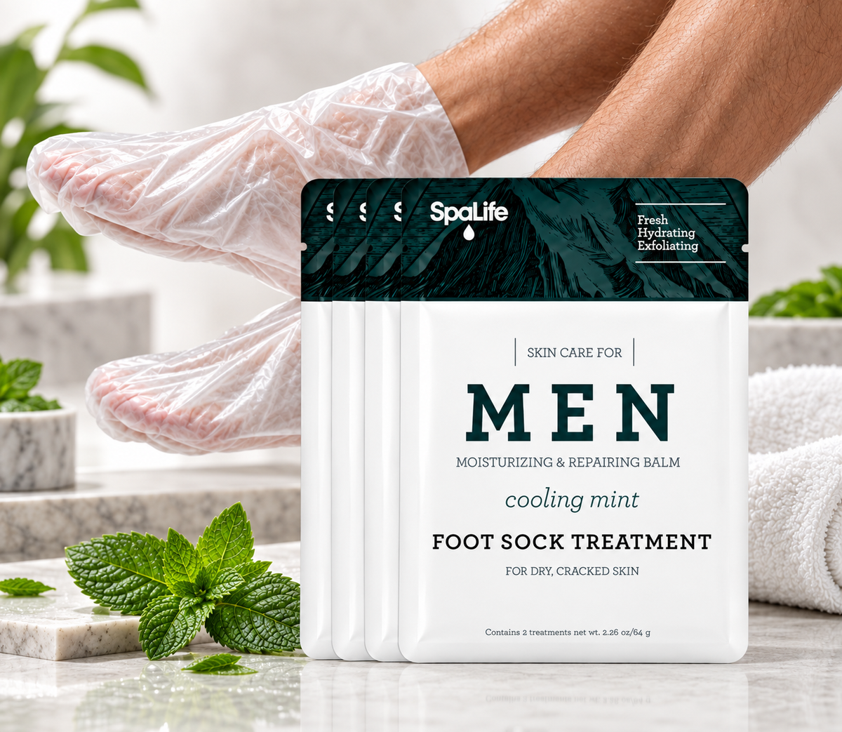 MEN’S FOOT SOCK TREATMENT