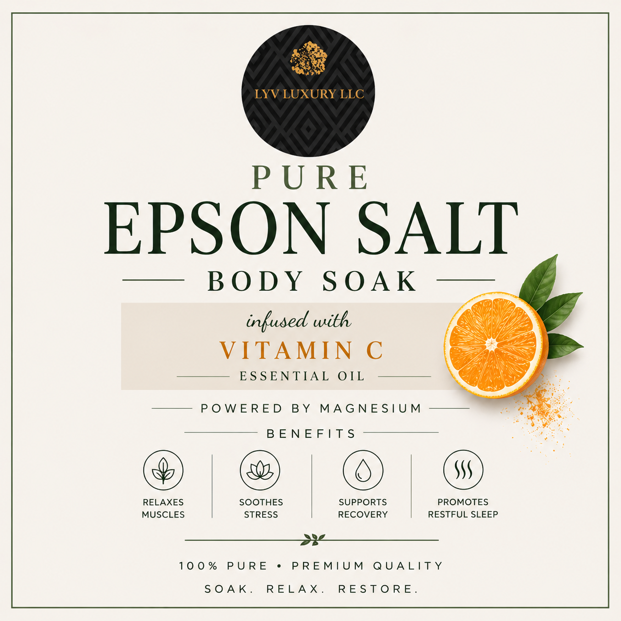 VITAMIN C BATH SOAK