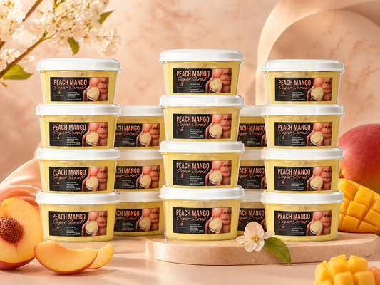 #4 MANGO PEACH SUGAR LIP SCRUB