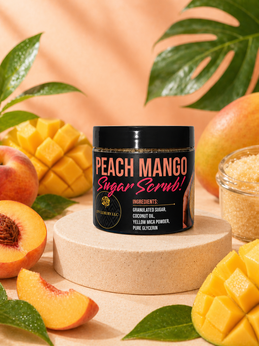 #4 PEACH MANGO SUGAR SCRUB