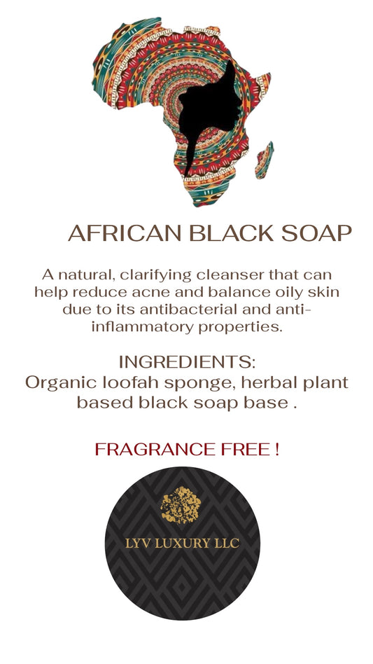 AFRICAN BLACK SOAP BAR