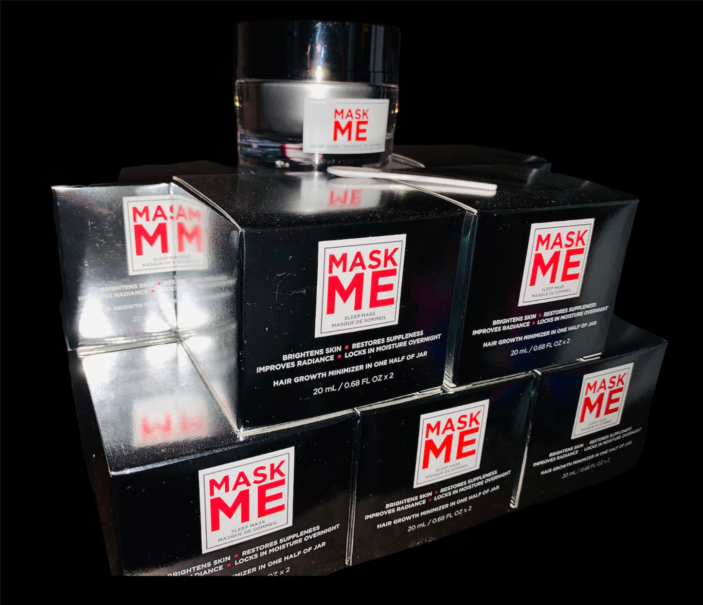 MASK ME 2 in 1 face mask.
