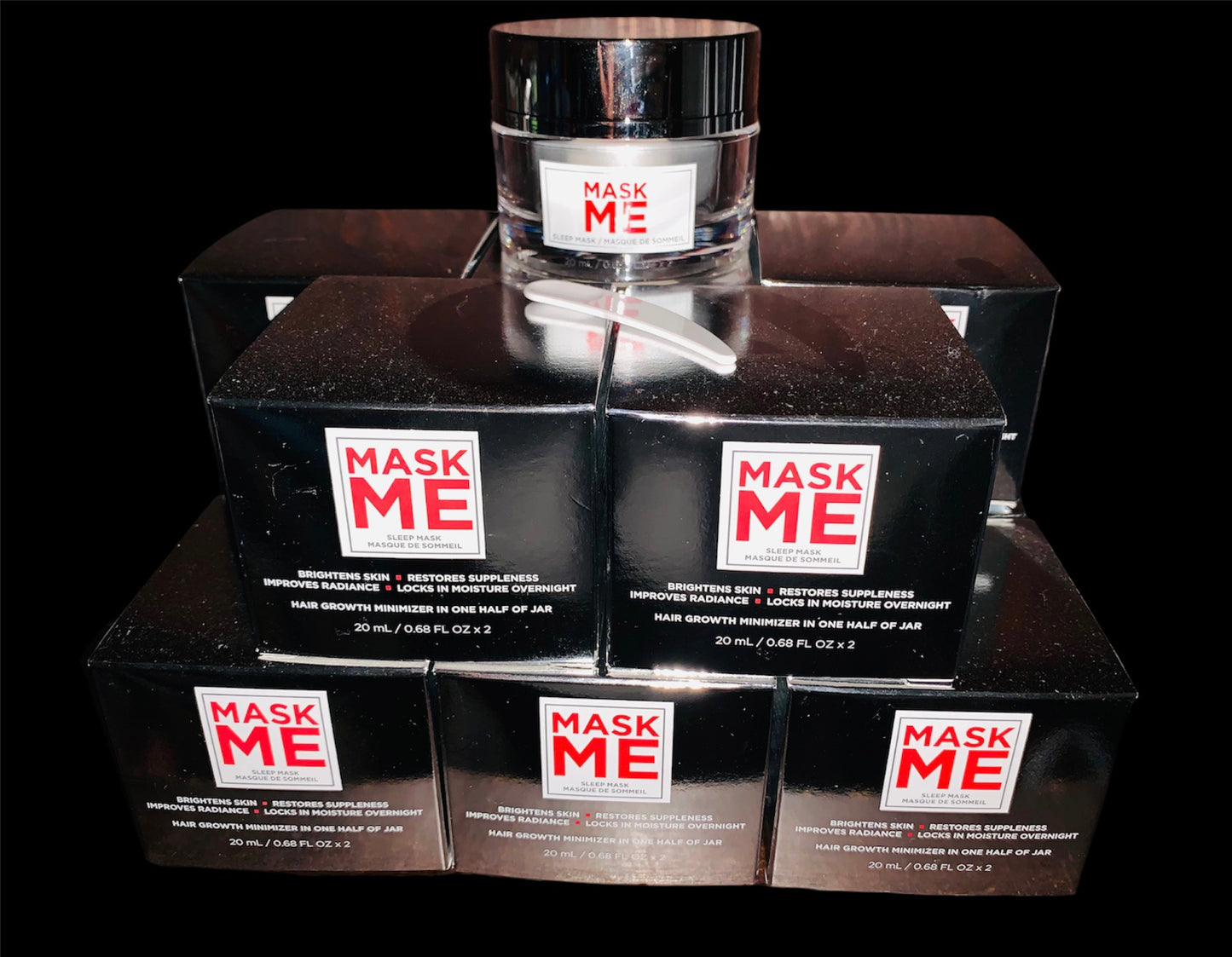 MASK ME 2 in 1 face mask.