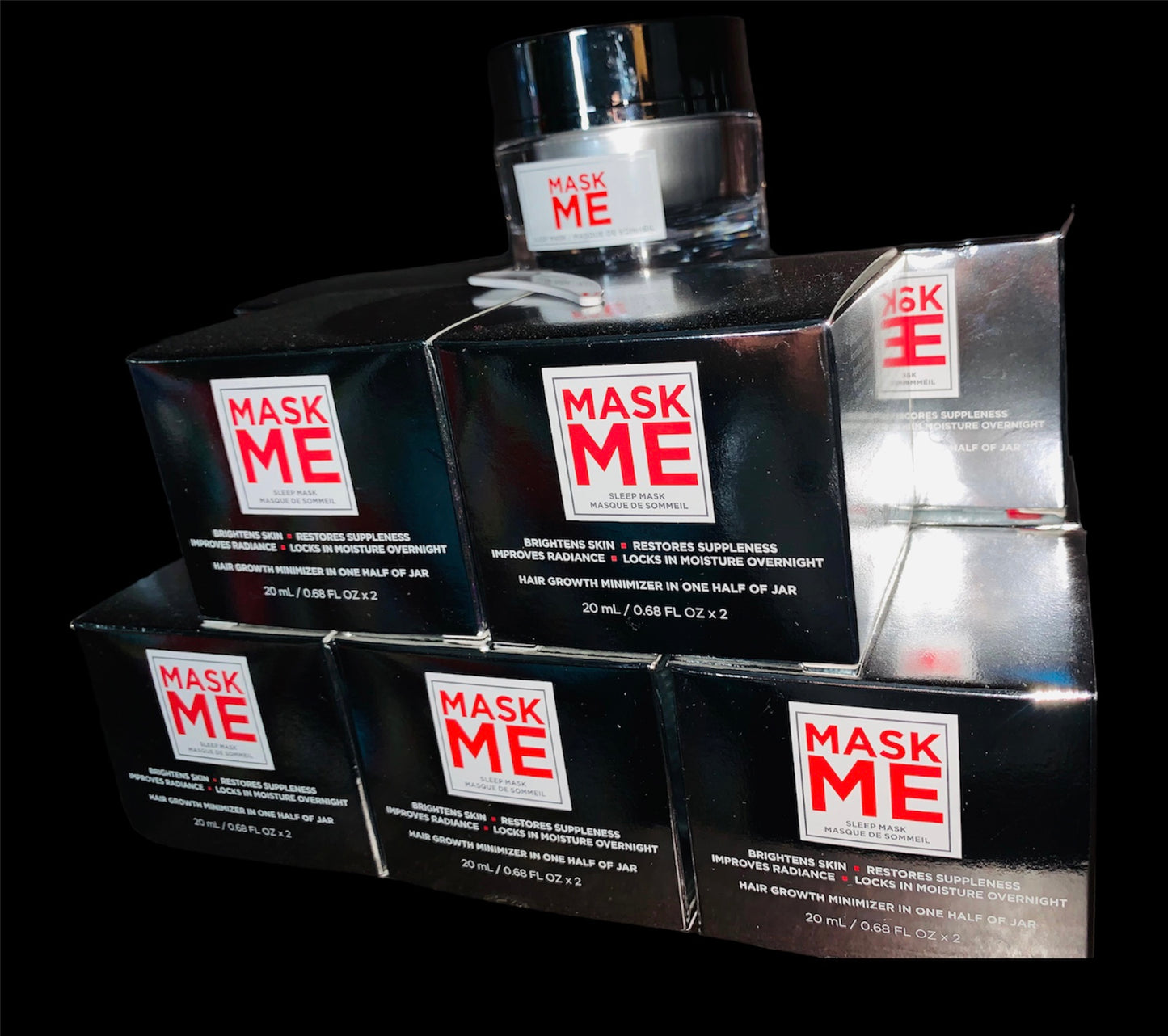 MASK ME 2 in 1 face mask.